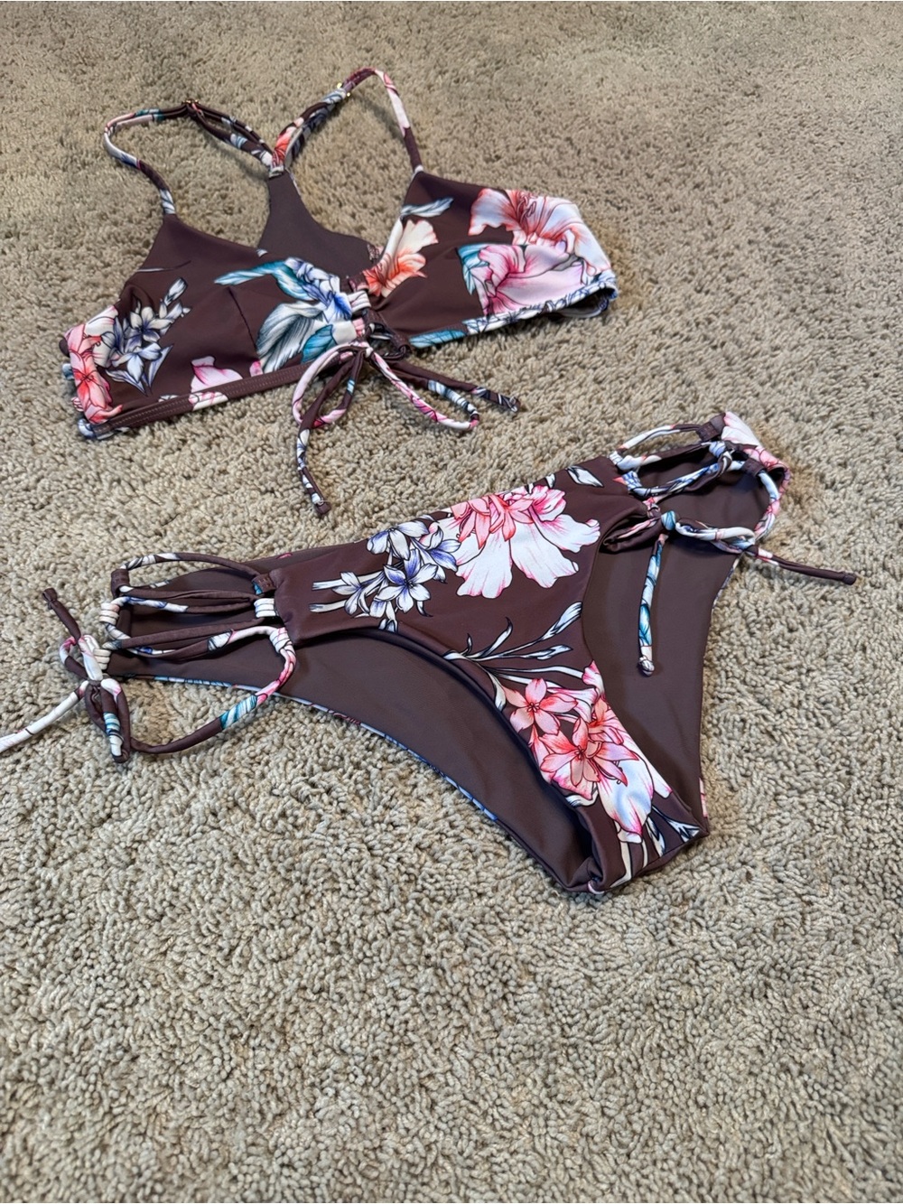 Floral Bikini Size S/M